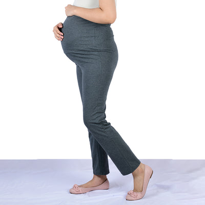 Women's Maternity Solid Joggers Highly Elastic Sweatpants - Temu