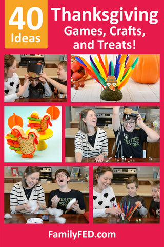 40 Easy Thanksgiving Party Games, Crafts, and Treats