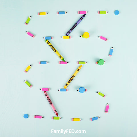 Pick-up Sticks with Pencils—Easy and Fun Back-to-School Game