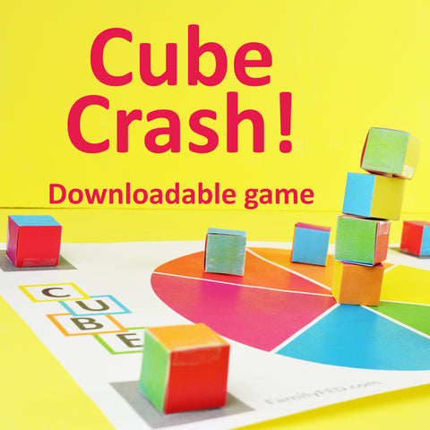 Downloadable Cube Crash game from Family F.E.D.
