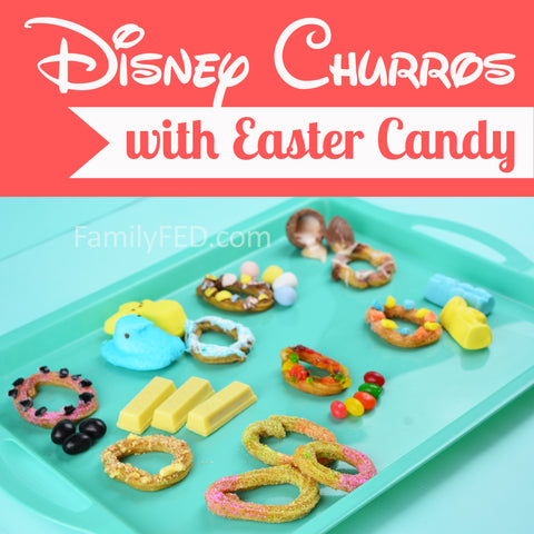 How to make Disney churros with an Easter twist