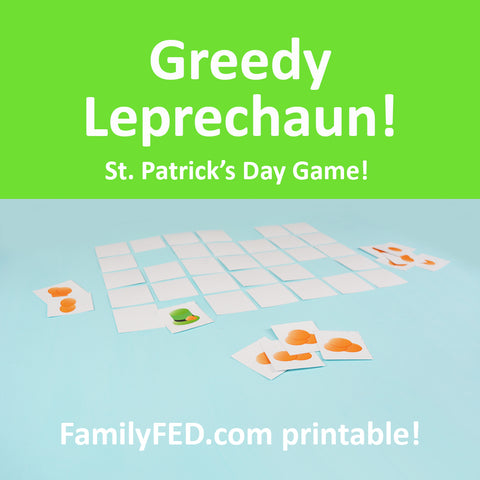 Greedy Leprechaun downloadable game for St. Patrick’s Day