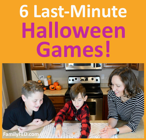 6 Easy Last-Minute Halloween Party Game Ideas for Kids or School