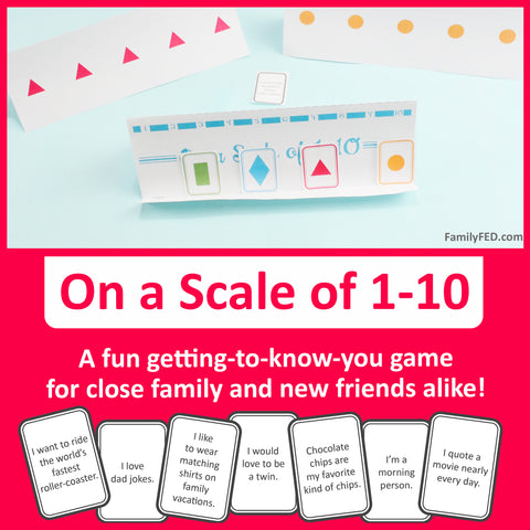 Printable getting-to-know-you games for family bonding and building conversations