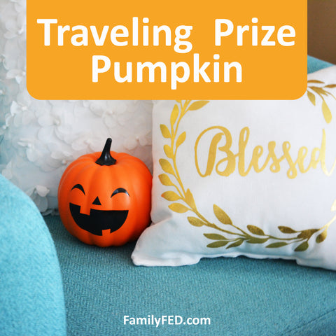 Traveling Prize Pumpkin—Easy Halloween Activities for Home or School Teachers