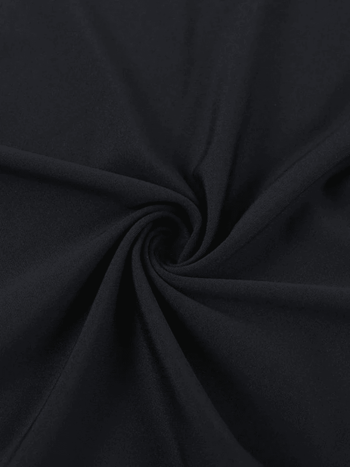 2023 Flower Embellish Asymmetric Halter Mini Dress Black S in Dresses ...