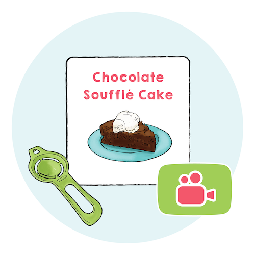 Image of Cook-Along Kit: Chocolate Souffle Cake