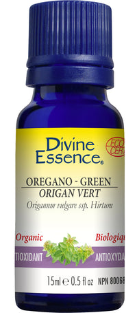 Divine Essence - Oregano - Green (Organic)