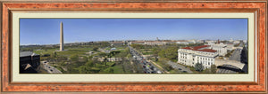 Rare Panoramic view of Washington D.C. In Color