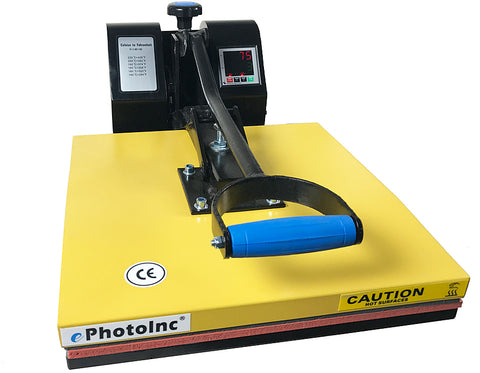 Rincons 15 X 15 Heat Press Machine - Sublimation Vinyl T-Shirt Rhine –  Pete's Arts, Crafts and Sewing