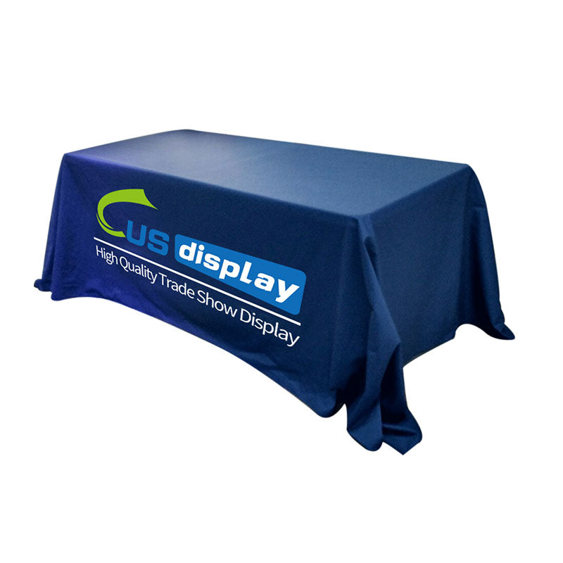display tablecloth with logo
