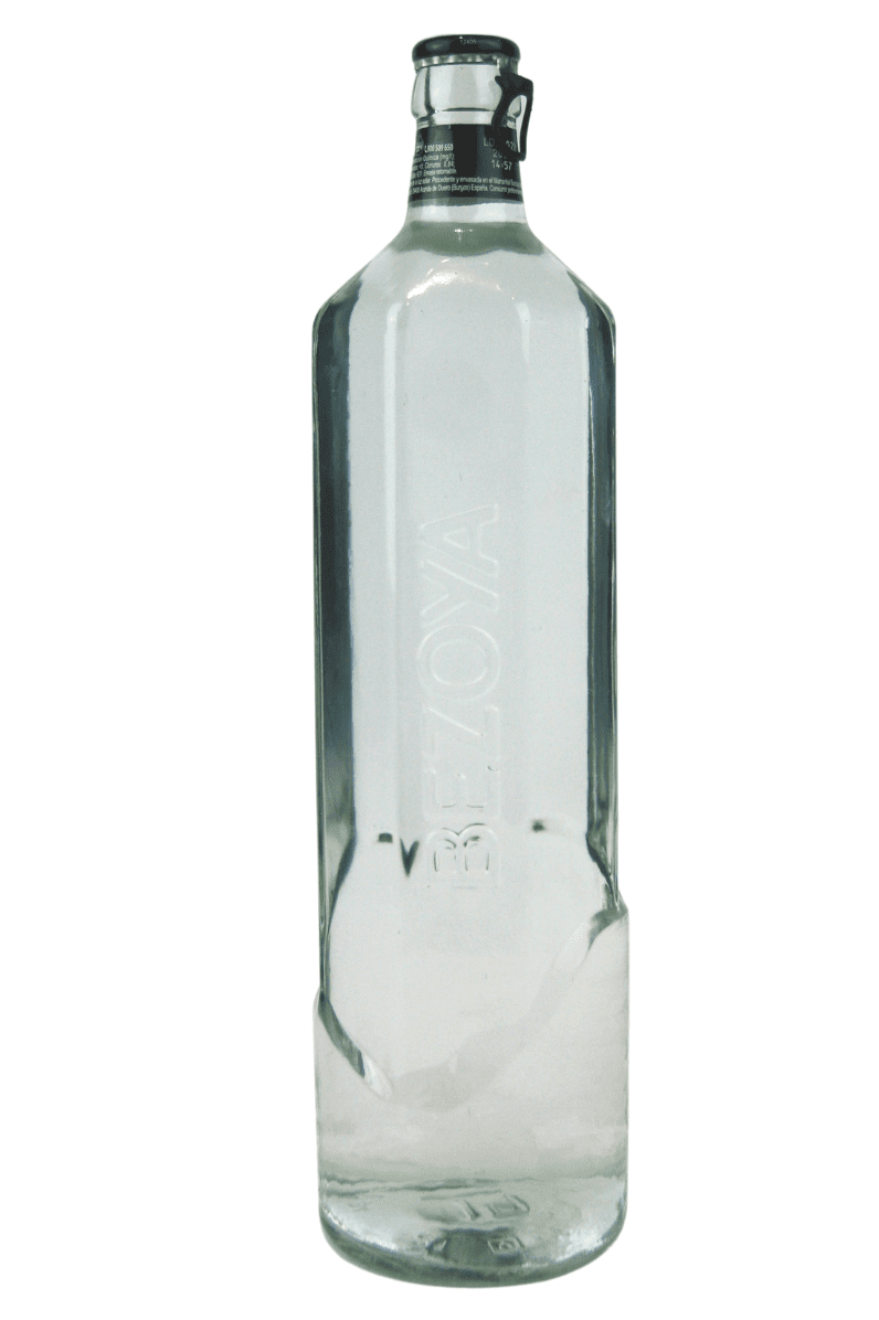 Agua Mineral Natural Bezoya en vidrio retornable 1L - Pack 12 Ud