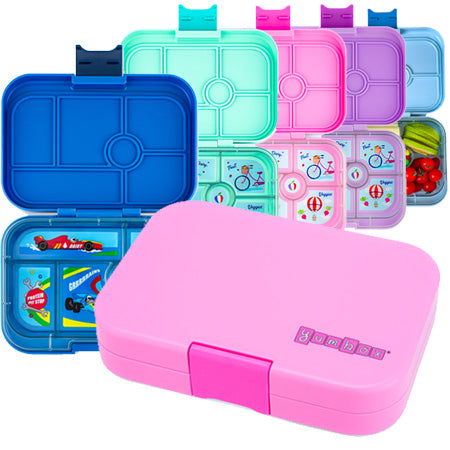 YumBox Original Bento Lunch Box, Hello Green