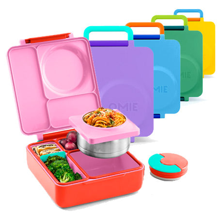 Omiebox Smarter Bento Box - Waste Free Lunch Kits That Fit 