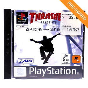 thrasher skate and destroy ps1