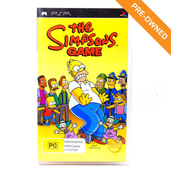 the simpsons game psp download