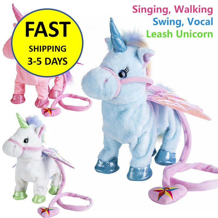 magic walking and singing unicorn