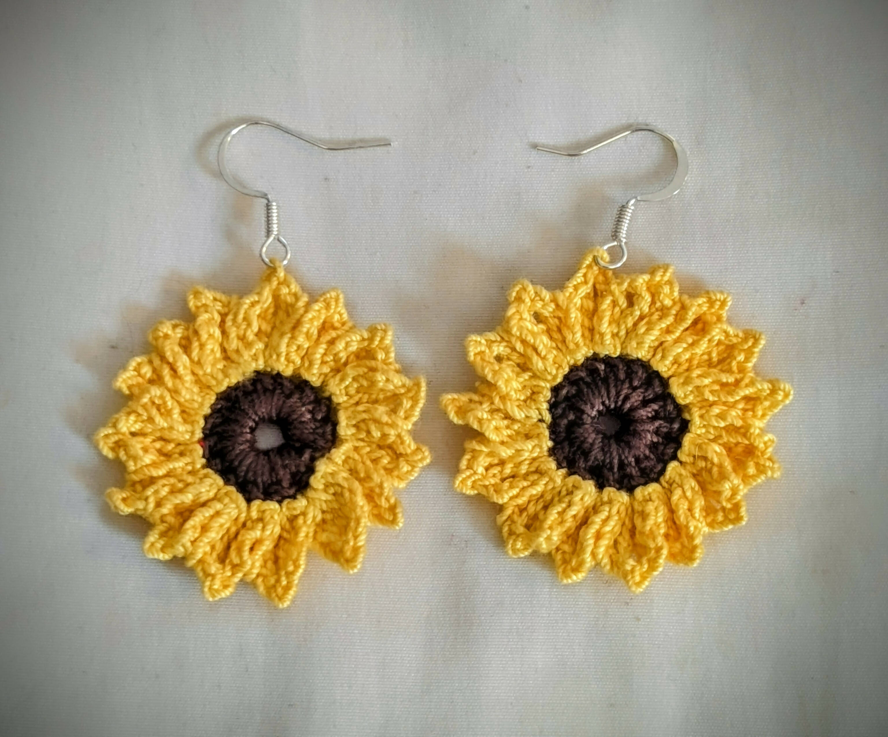 Sunflower Earrings - Ottawa Artisans