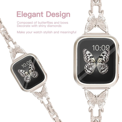 butterfly apple watch strap