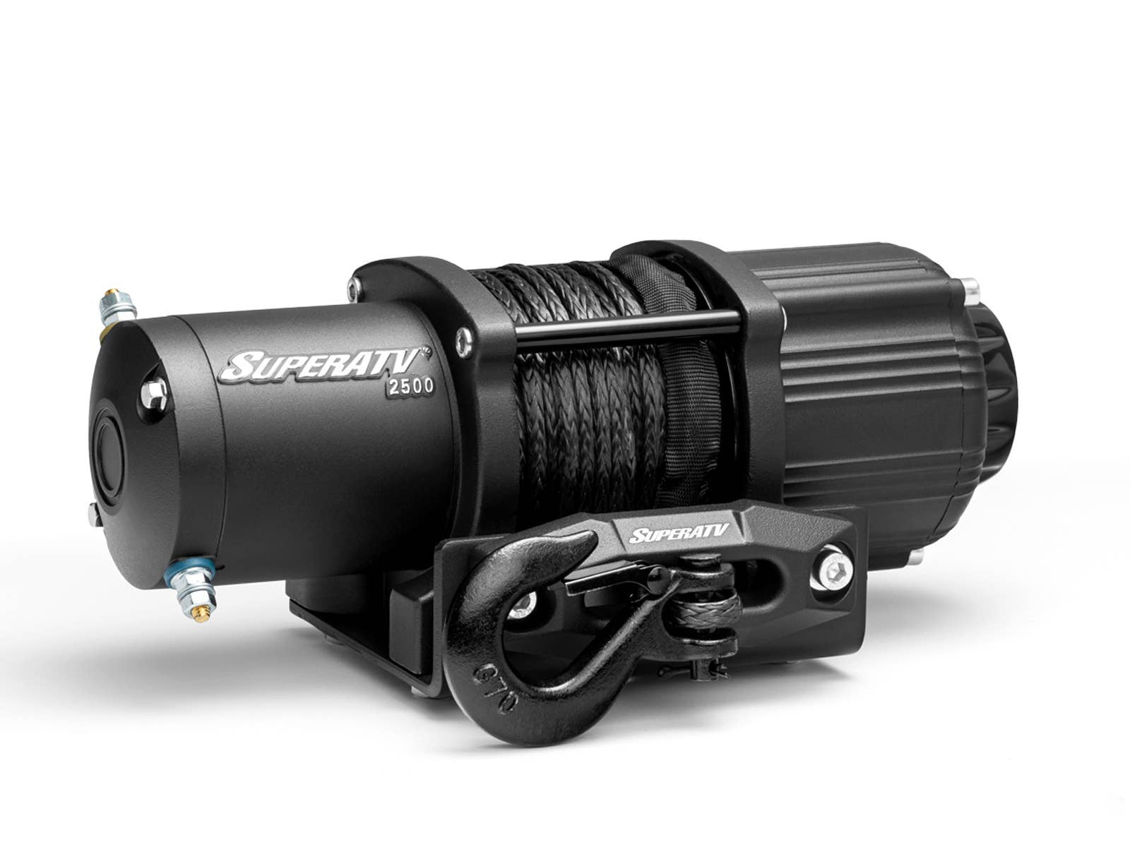 2500 LB. UTV/ATV Winch (With Wireless Remote & Synthetic Rope)
