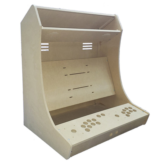 LVL23P Pandora's Box Ready Bartop / Tabletop Arcade Cabinet DIY Kit W/  Marquee Holder Flat Pack Mdf Easy to Assemble xlp 