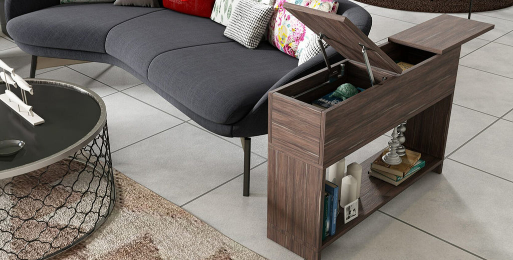 Diseño de interiores para departamentos pequeños: uso de muebles estéticos y funcionales para mayor almacenamiento.
