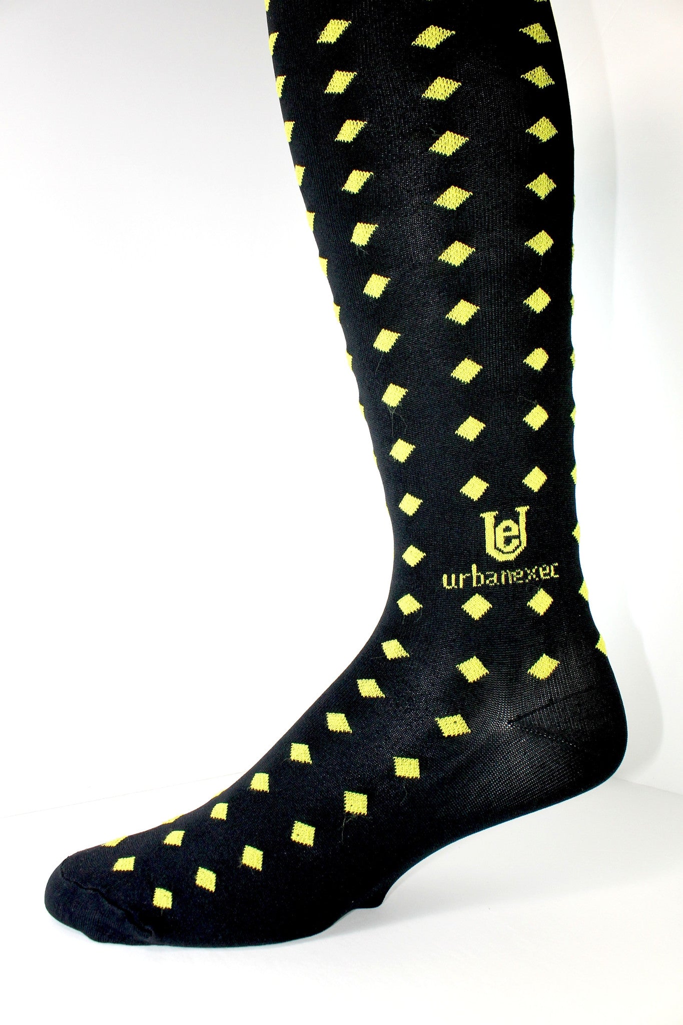 black and gold mens socks