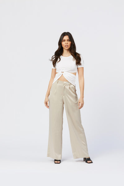 Burberry - Cotton Satin Trousers | HBX - Globally Curated Fashion and  Lifestyle by Hypebeast