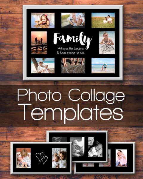 family photo collage ideas photoshop