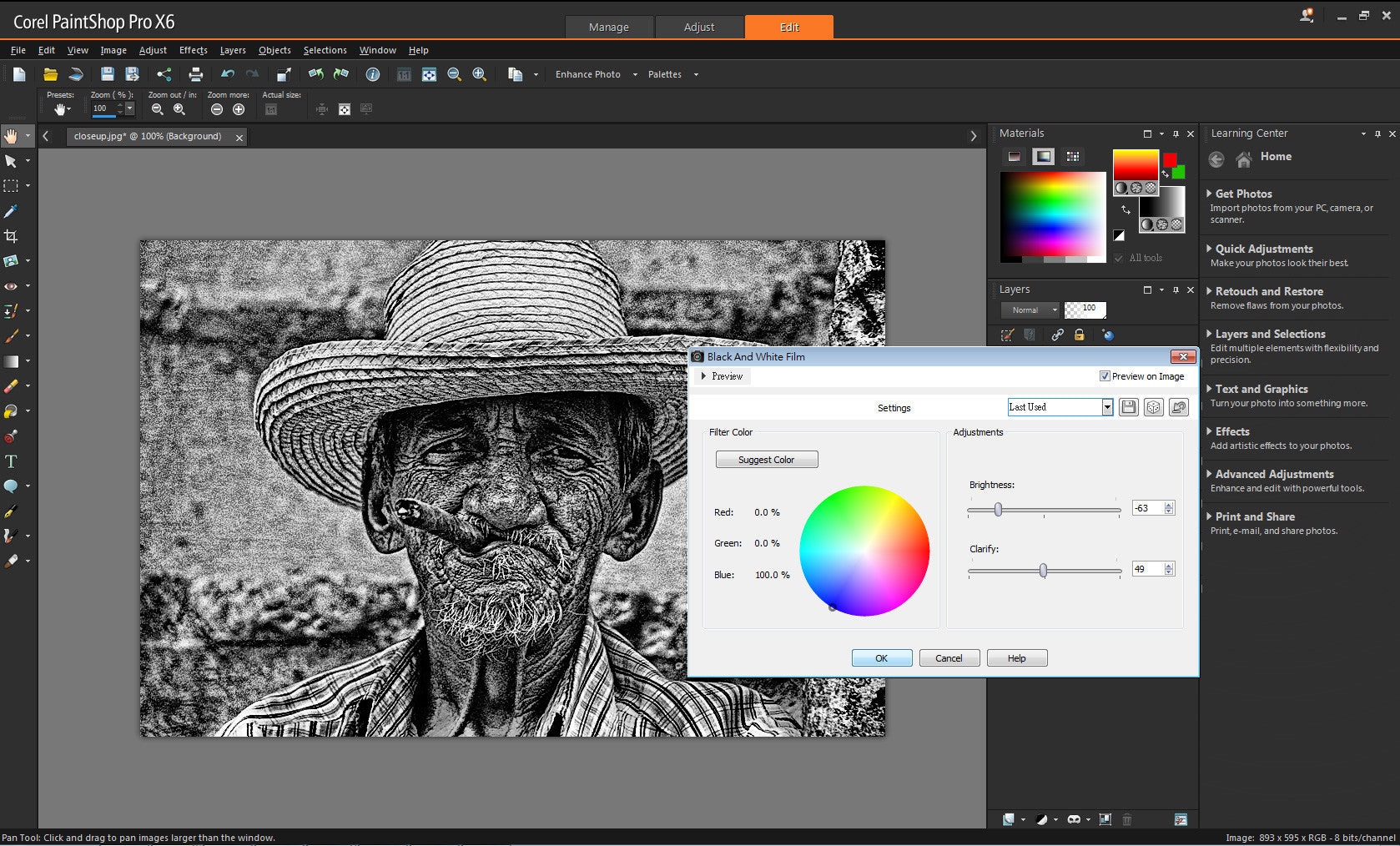 corel paintshop pro x7 tutorials