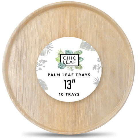 disposable palm leaf tray