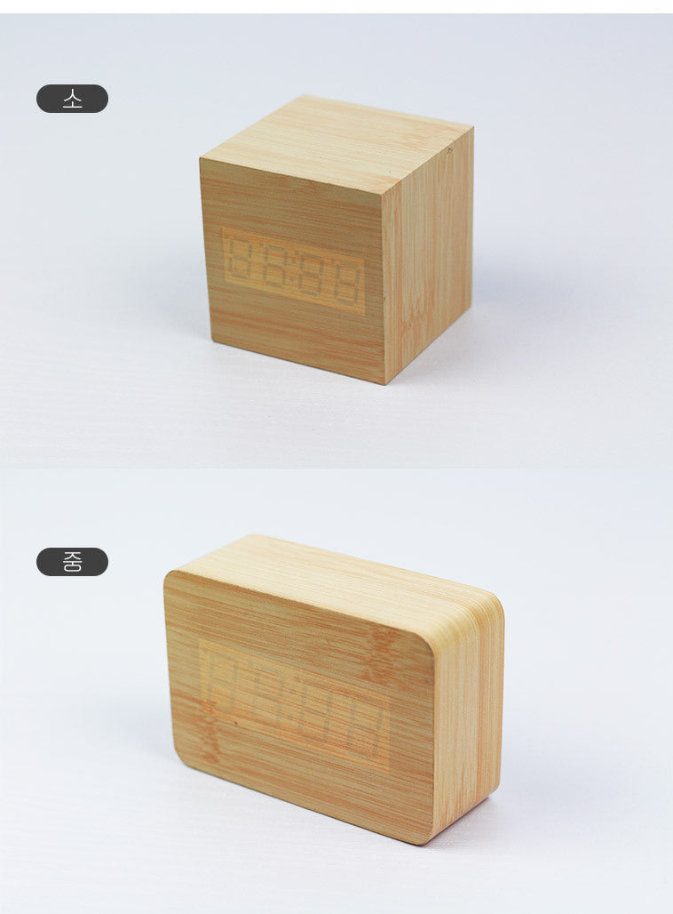 wood table clock 6