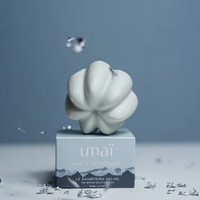 Shampoing Solide Umai vegan fabriqué en France, nouveau shampoing solide cheveux sec