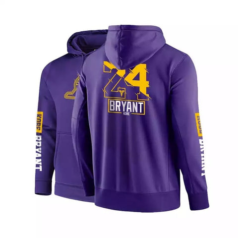 lakers pre game hoodie