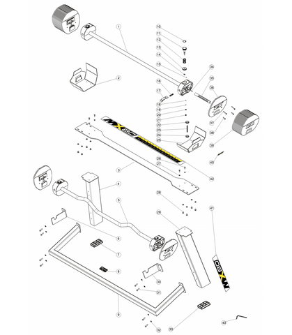 MX80 Parts Diagram Exploded