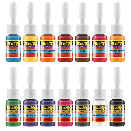 9PCS Tattoo Ink Color Set, 1oz (30ml) Tattoo Supply USA Pigment Kit Solong Tattoo  Ink Set TI302S-30-9 - Yahoo Shopping