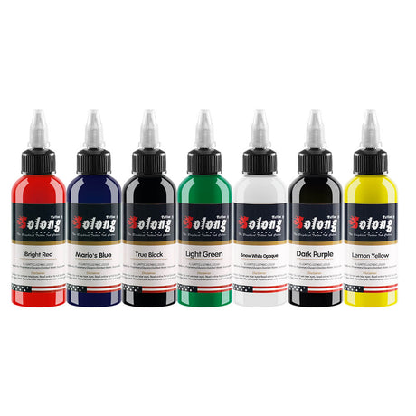 Stigma Premium 14 Color Tattoo Ink Set Pigment Kit 1oz/Bottle – Hawink