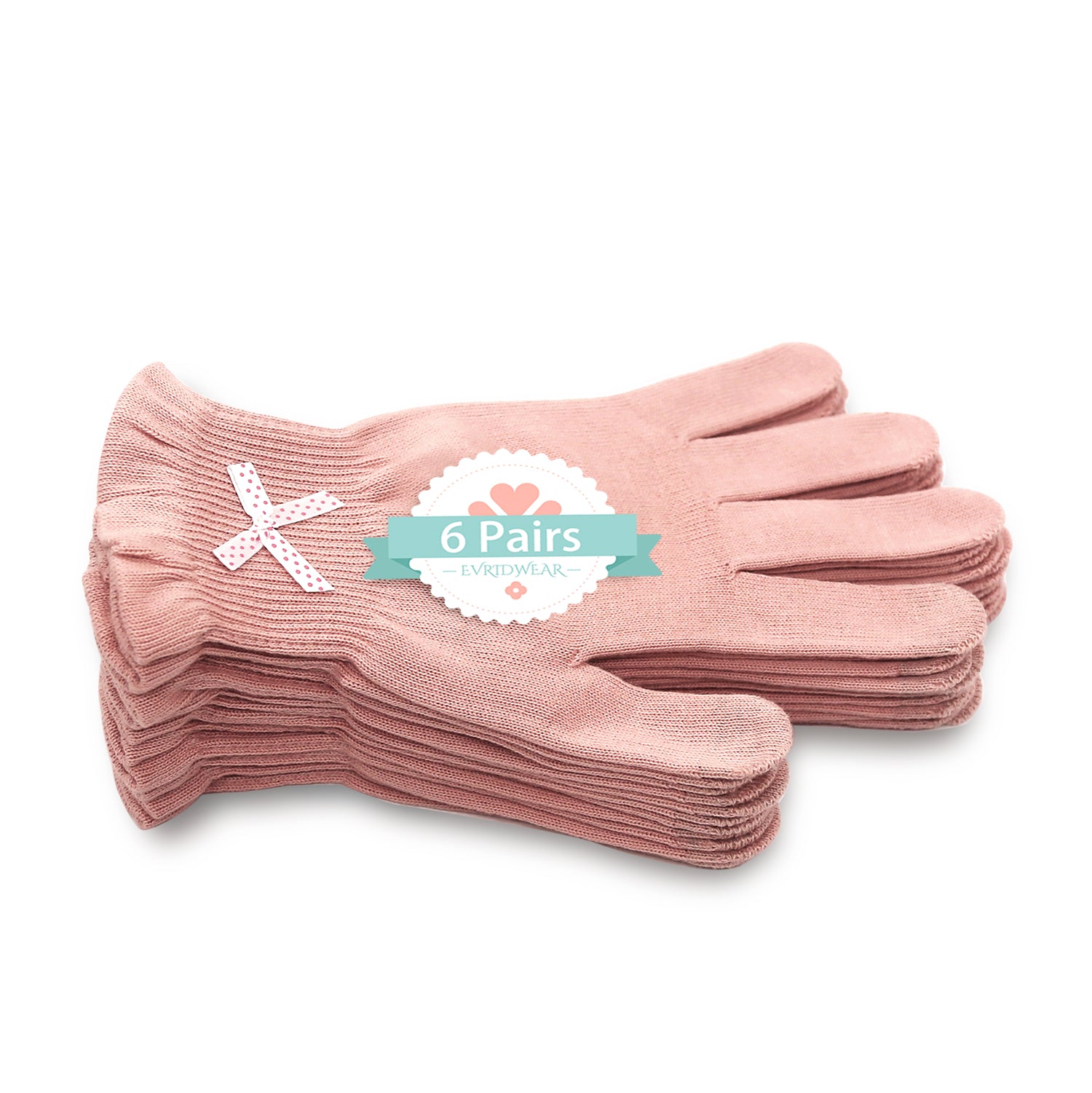 Evridwear Merino Wool Fingerless String Knit Liner Touchscreen Gloves 4  Colors