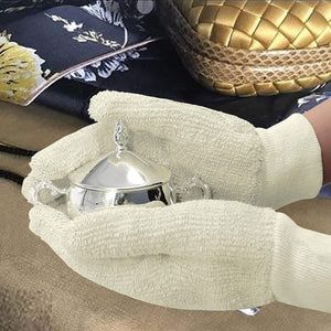 EvridWear Sterling Silver Polishing Cleaning Gloves for Gold, Silver, Metal (2 Sizes)-EvridWearUS