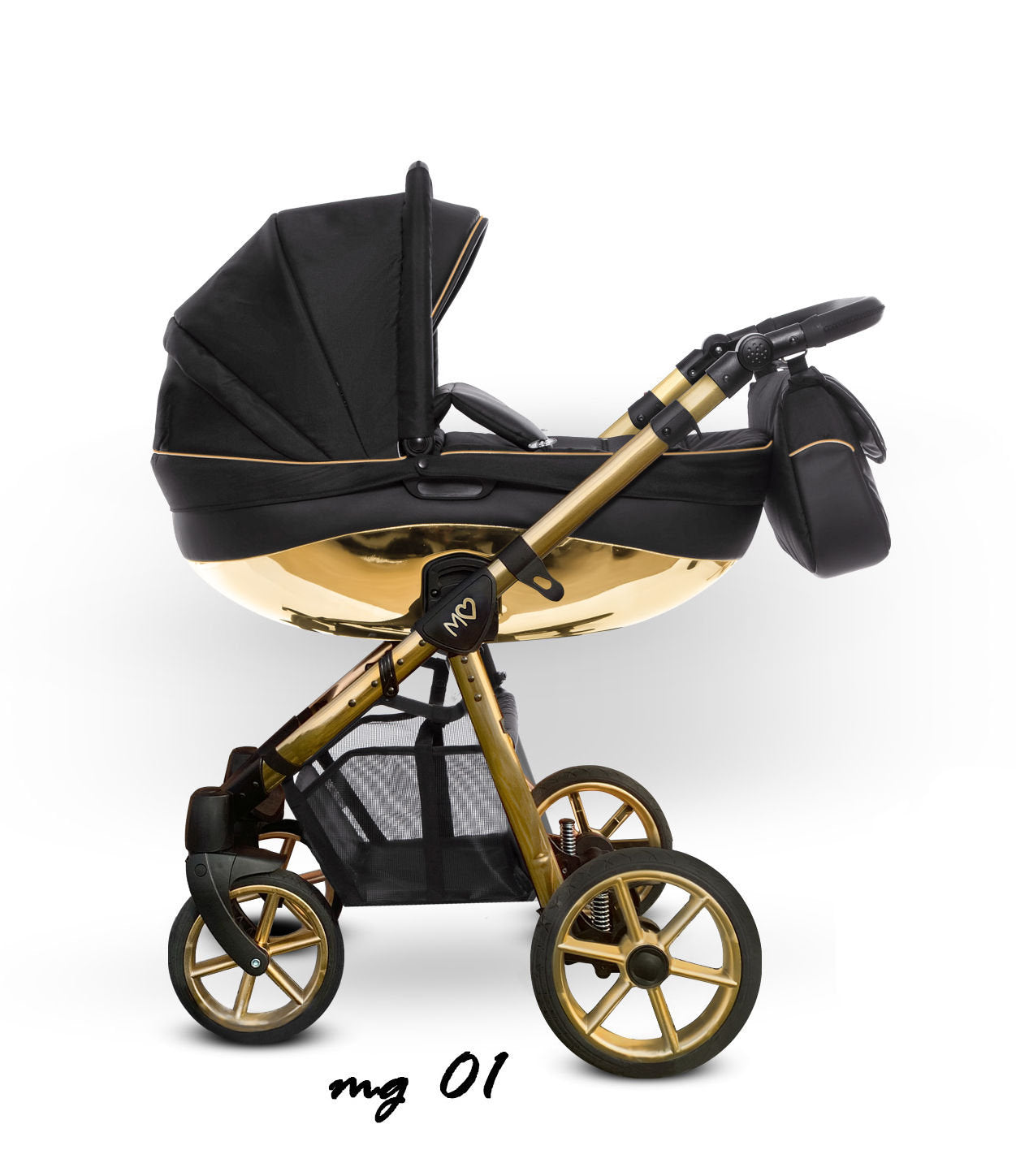 gold prams