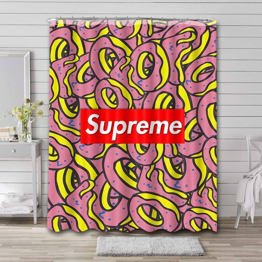 Donuts Supreme Shower Curtain Set