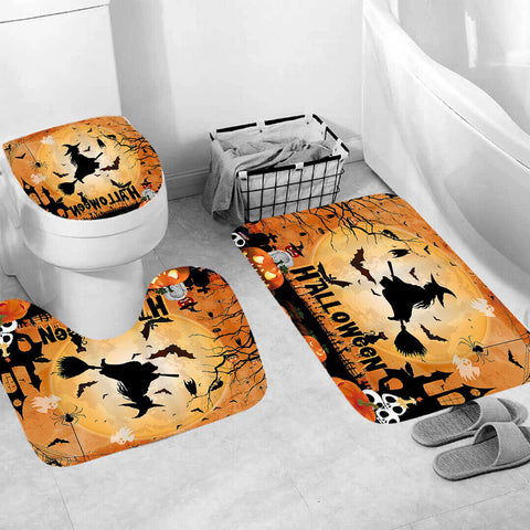 witch halloween rugs