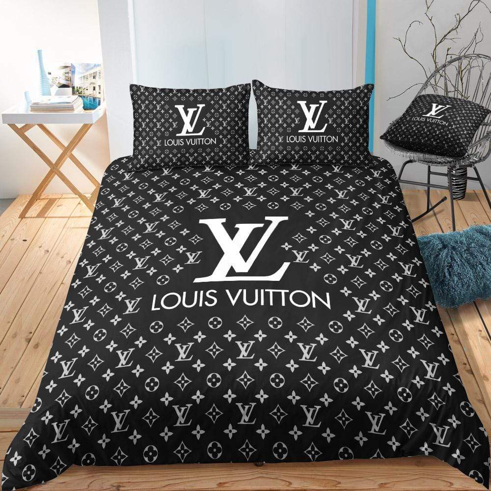 Black Monogram Louis Vuitton bed set – MY luxurious home