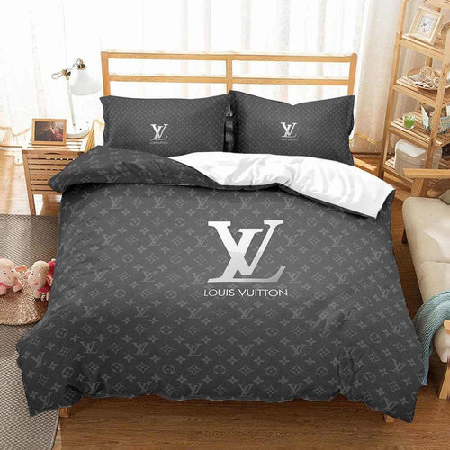 Bed linen coarse calico gold Louis Vuitton code: G0088 double