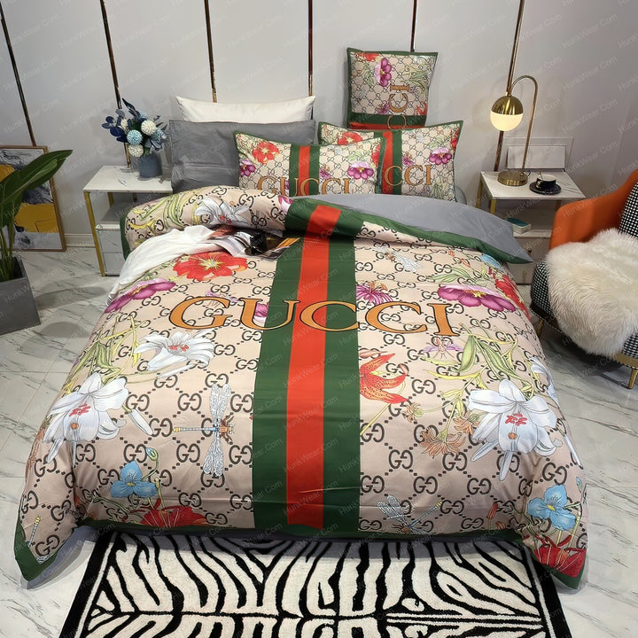 Floral Bedding Gucci bed set