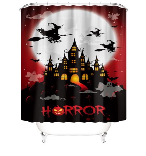 Horror Halloween Shower Curtain