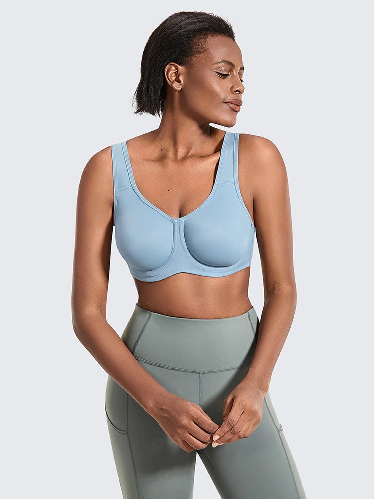 SYROKAN High Impact Sports Bras for Women Support Togo