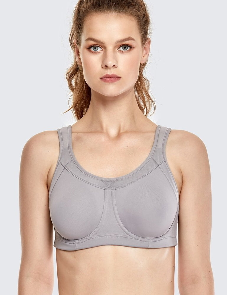 Full Coverage Bounce Control Underwire Sports Bra – SYROKAN