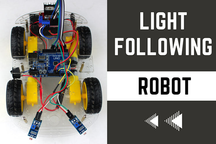 Desfavorable Continuo Tomate Arduino Based Light Following Robot with LDR Sensor – QuartzComponents