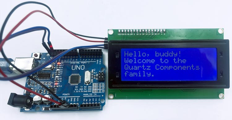 20x4 Graphical LCD Display with Arduino